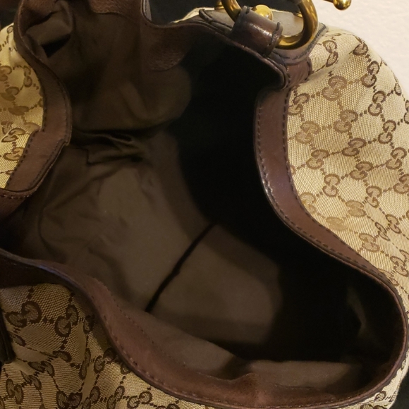 Authentic Gucci Canvas Hobo - Picture 4 of 4